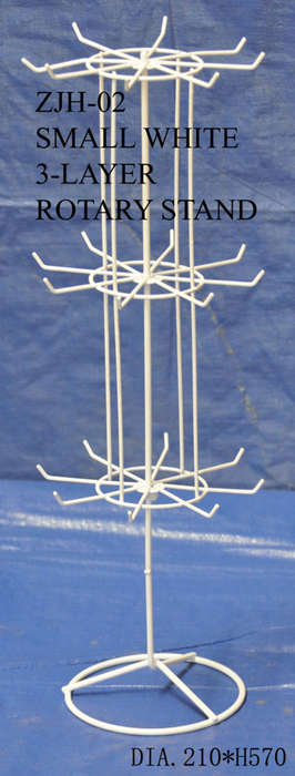Counter Accessory Stand (3 tier) White